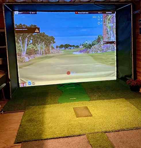 HD Mesh Golf Screen with 90% mesh sides