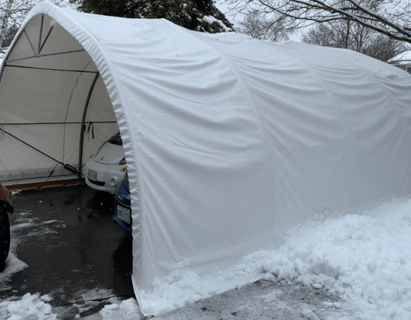 Winter Car Shelters - Heavy Duty Tarps